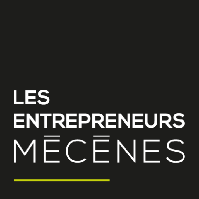 Logo de l'association Les Entrepreneurs mécènes, organisatrice de l'exposition Jardin d'Art à Châteaubourg, Ille-et-Vilaine