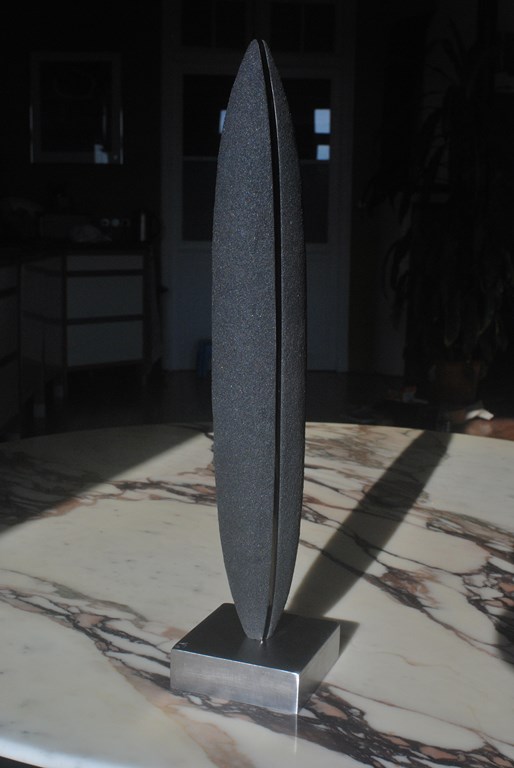 5.Sculpture-fer-limaille-de-fer-acier-inox-poli-miroir-Felix-Valdelievre-42-cm-2019