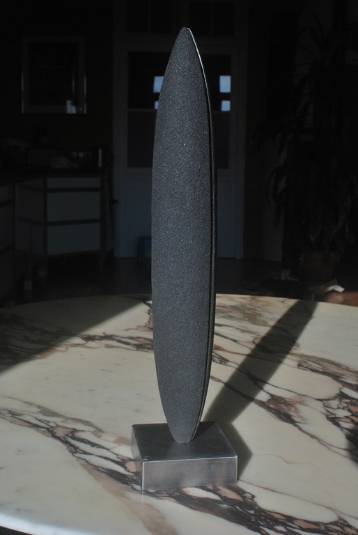 7.Sculpture-fer-limaille-de-fer-acier-inox-poli-miroir-Felix-Valdelievre-42-cm-2019