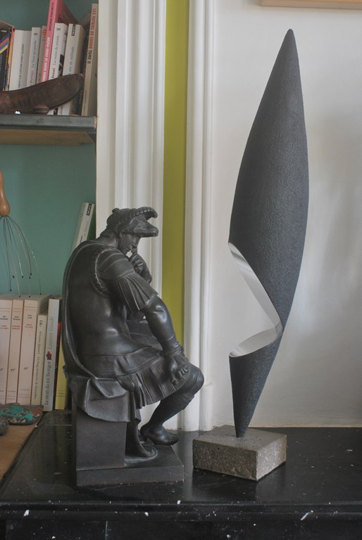 7.sculpture-fer-limaille-de-fer-inox-poli-miroir-artiste-sculpteur-Felix-Valdelievre-2019