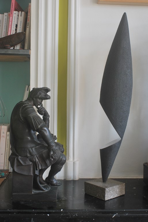 6.sculpture-fer-limaille-de-fer-inox-poli-miroir-artiste-sculpteur-Felix-Valdelievre-2019