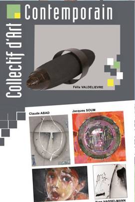 Miniature de l'affiche pour l'exposition du Collectif d'Art Contemporain - du 3 au 26 Juillet 2014 à l'Espace Broncy - Port-la-Nouvelle