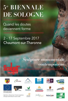 Les sculptures sur métal de Félix Valdelièvre ont été présentéest lors de la 5ème Biennale, du 2 au 17 septembre 2017 à Chaumont-sur-Tharonne