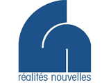 Logo du Salon d'art contemporain et abstrait Réalités nouvelles organisé en 2015 au Parc floral de Paris, porte de Vincennes