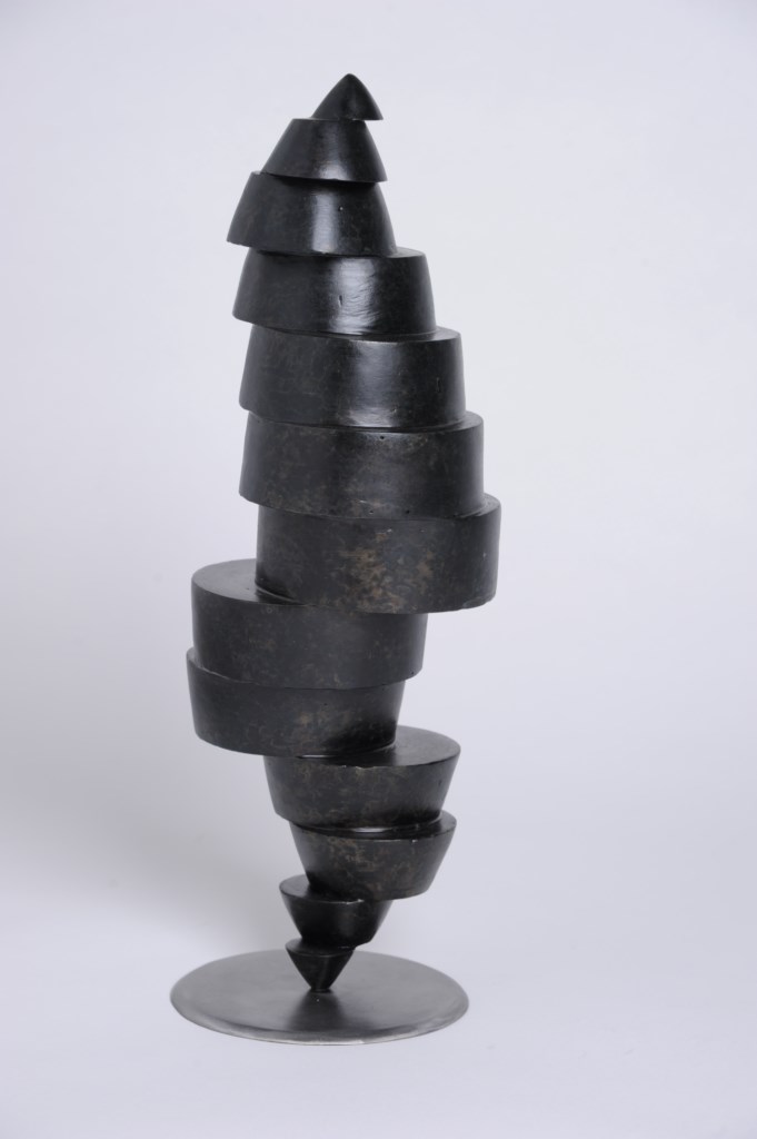 Sculpture-fer-patine-verni-hauteur:39cm-artiste-sculpteur-contemporain-Felix-Valdelievre-2014
