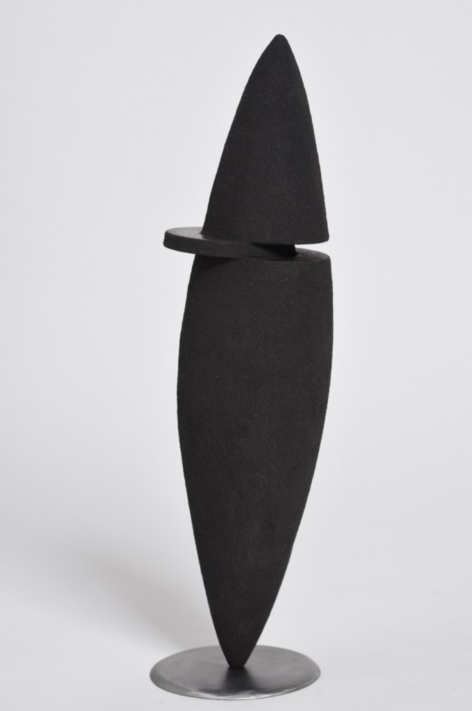Sculpture-fer-patine-verni-limaille-de-fer-hauteur:43cm-artiste-sculpteur-contemporain-Felix-Valdelievre-2015